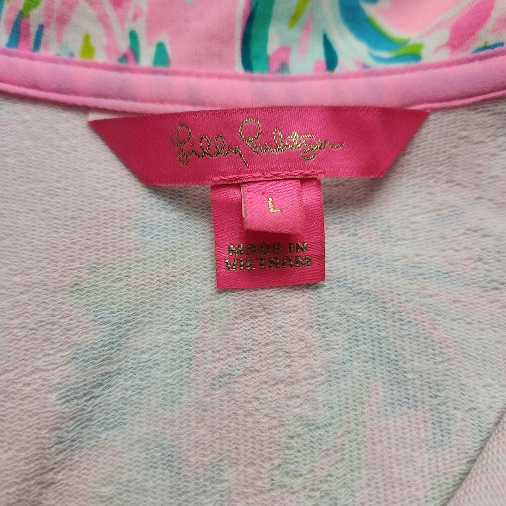 Lilly Pulitzer Skipper Popover Unicorn Of The Sea Size Large - Picture 3 of 5